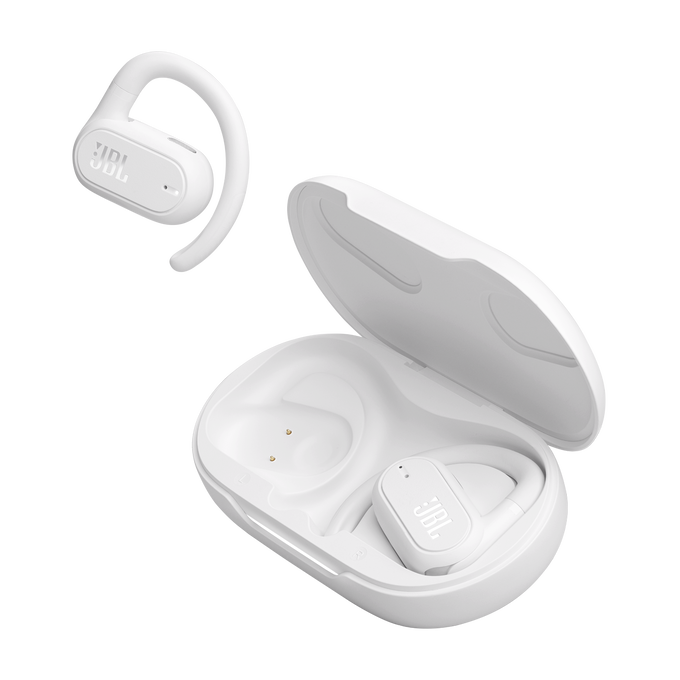 JBL Soundgear Sense - White - True wireless open-ear headphones - Detailshot 7 image number null